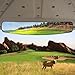 HKOO Golf cart Rear View Mirror,16.5" Extra Wide 180 Degree Panoramic Rear View Mirror For Golf Cart EZGO Club Car Yamaha
