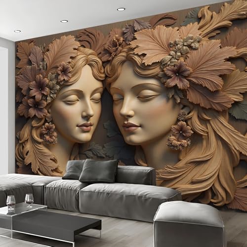 Papier Peint Panoramique Grand Format Dissimulation Défauts Mur - 6