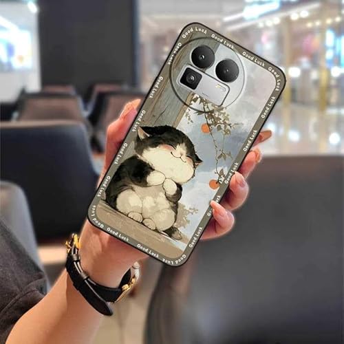 Phone Case Compatible with Realme GT8 China/C85 5G, Silicone TPU Dirt-resistant Anti-knock Soft case Shockproof Cute Full wrap W