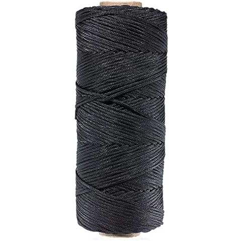 West Coast Paracord Tarred Black Braided Nylon Decoy Line – Perfect for Goose, Duck, or Any Other Decoy Rigging (Size #18-500 Feet) Cover