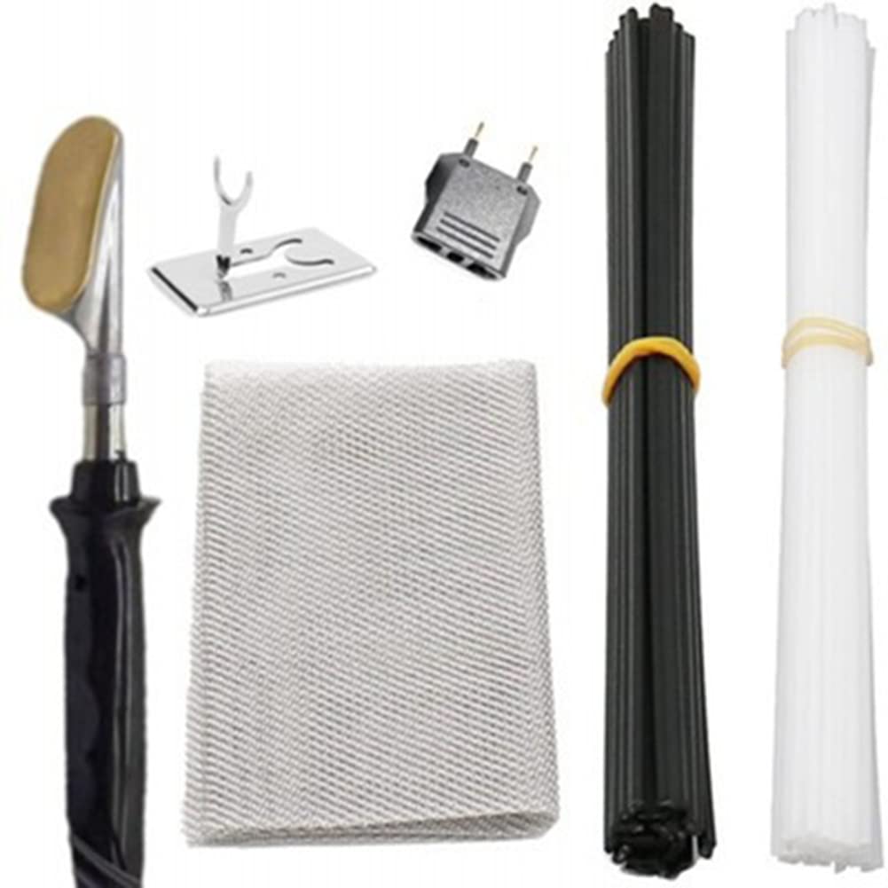 Saldatrice per plastica 50 watt kit 200 pz riparazione paraurti auto moto saldatore aria calda saldature per plastiche - Utensili Elettrici - Fai Da Te & Bricolage
