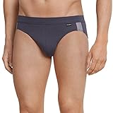 anthrazit-farbener Rio-Slip für Herren aus der SCHIESSER-Serie 