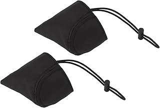 2pcs Driving Shoe Heel Cover Protectors,Easy to Wear Wearproof Elastic Buckle Oxford Cloth Driver Shoes Heel Protective Mat,for Self Driving Trip, Long Distance Driving Heel Protection