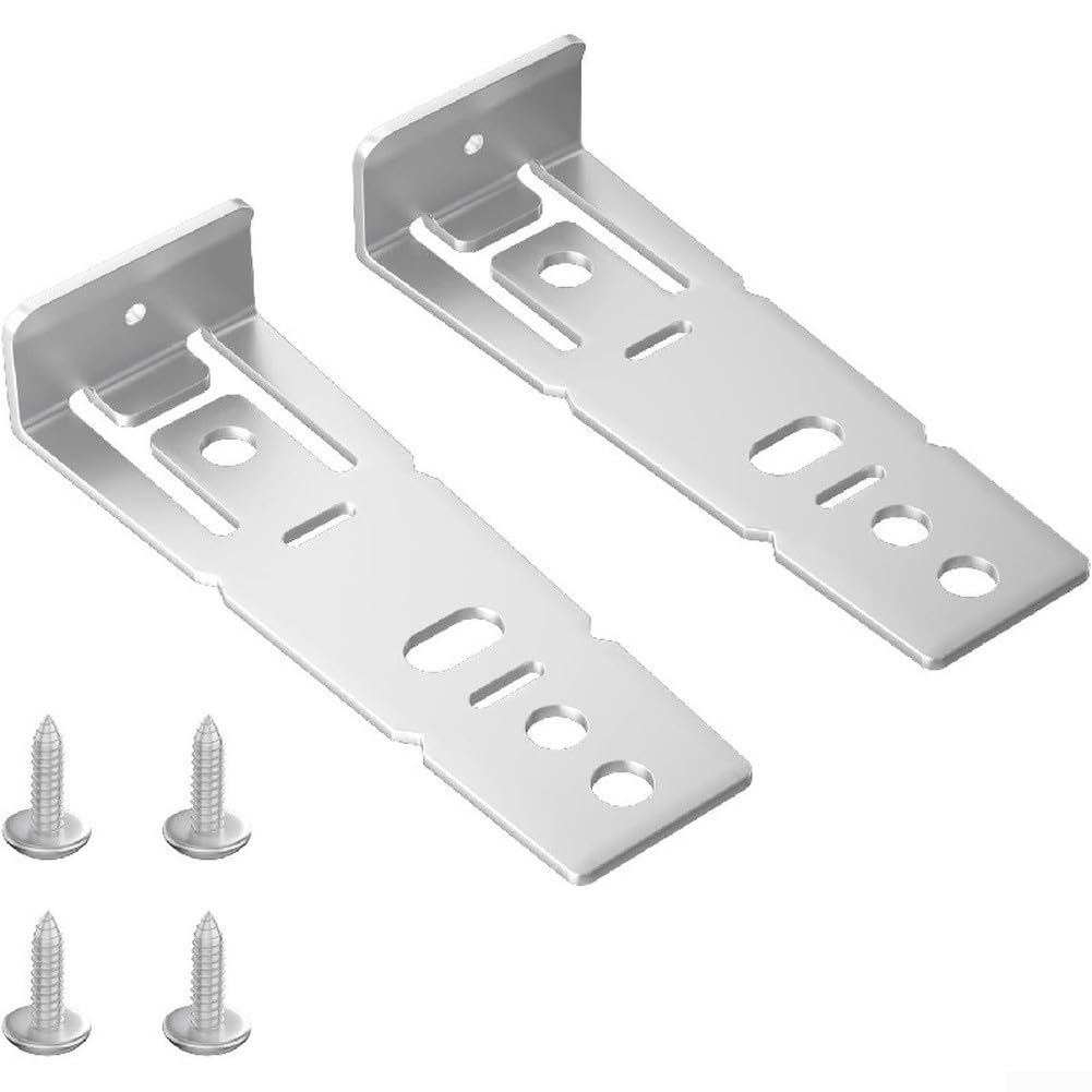 2 para soportes Lavavajillas con Tornillos Instalación para fácil