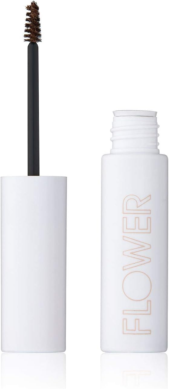 Eyebrow Gel | FIBER FIX BROW GEL | Tinted Brow Mascara & Fixative for Eyebrows | Vegan & Cruelty-Free | (Brunette)