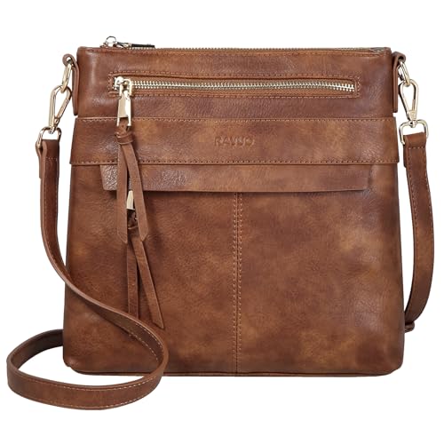 Sac bandoulière femme en cuir PU chic avec large sangle amovible