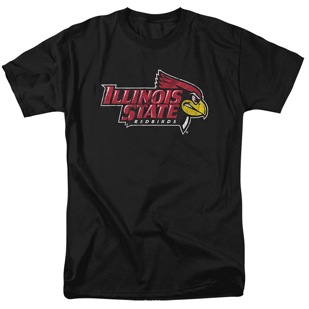 LOGOVISION Official Collegiate Distressed Primary Logo Adult T-Shirt Collection