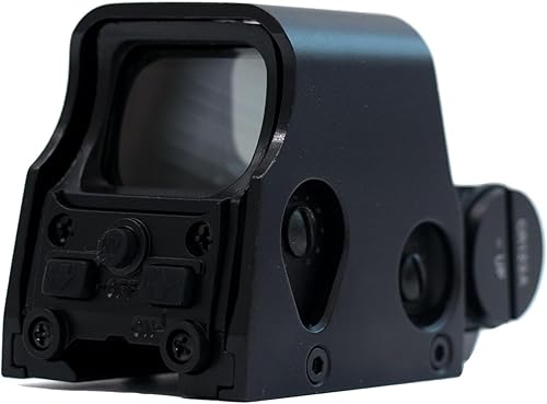 Miniatura 7 de Vista holográfica 551 552 553 556 558 punto rojo verde Holo mira de metal alcance 10 niveles ajuste de brillo Vista holográfica