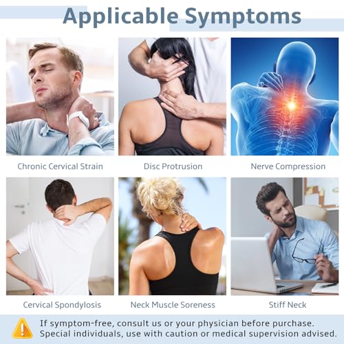 Hybodies Neck Brace for Cervical Pain Relief, Adjustable Neck Stretcher for Cervical Spine Relief & Posture Correction, Keeps Vertebrae Stable and Aligned, Easy to Wear, Can Be Used at Home or Office - Thumbnail 7