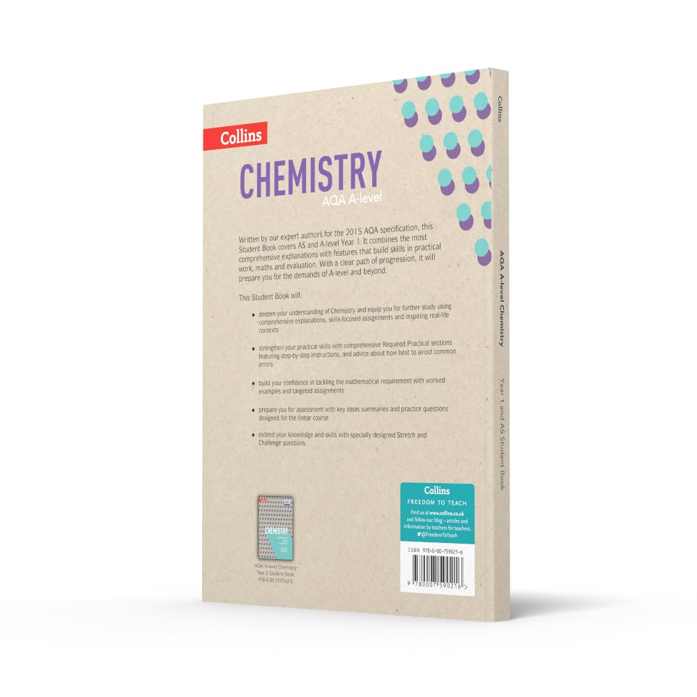 Collins AQA A-level Science – AQA A-level Chemistry Year 1 and AS Student Book