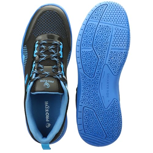 Image of PRO KVH Court Flyer 2.0 Non-Marking Badminton Shoes | Indoor Court Shoes for Badminton & Indoor Sports | Lightweight, Breathable, Cushioned, Durable & Comfortable Make regenrate This Product titel