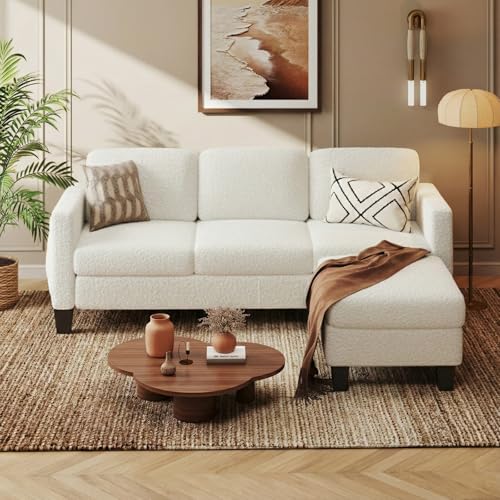 Pinmoco L-Shaped Sectional Sofa with Reversible Chaise