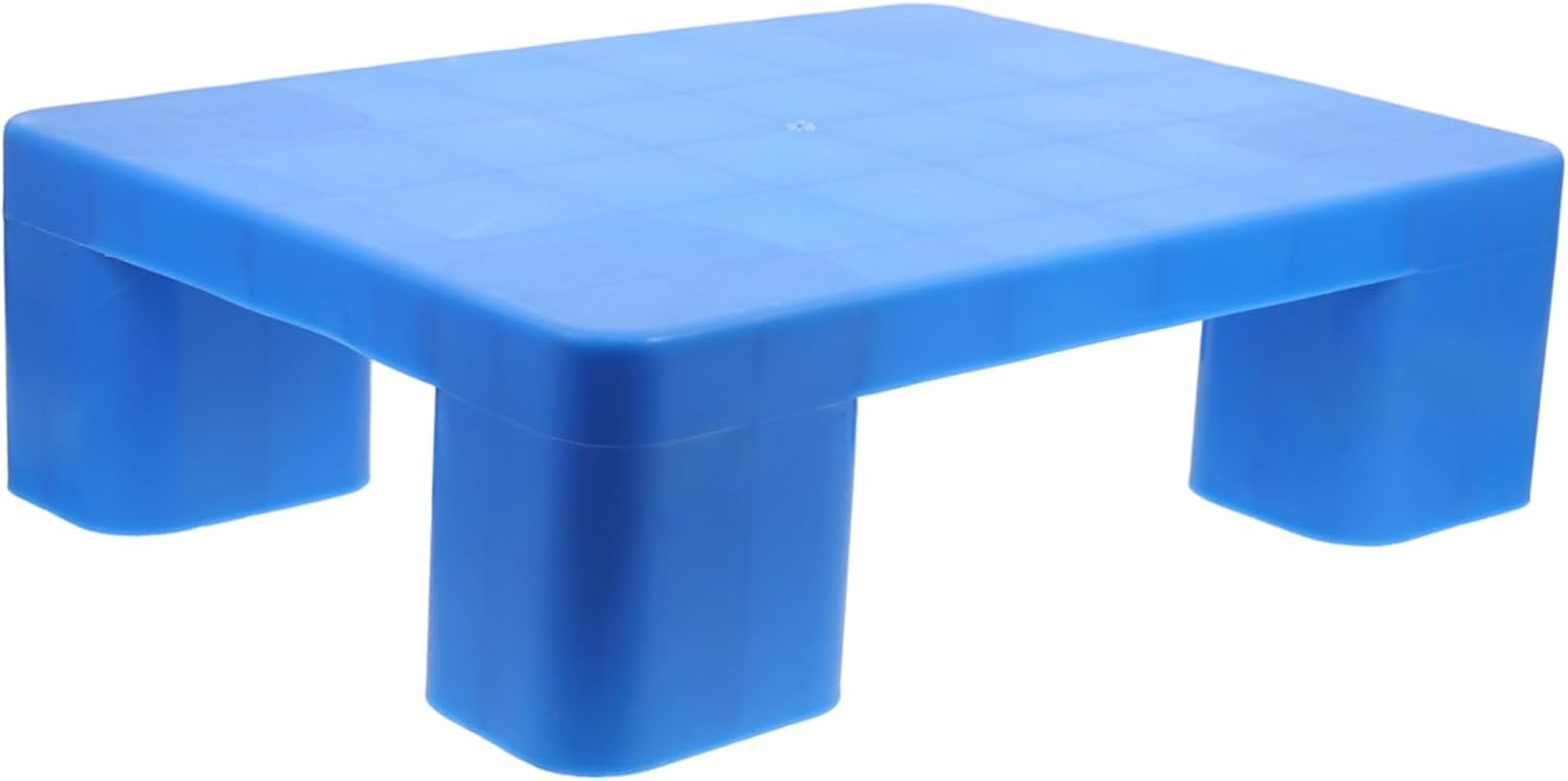 HOMSFOU Heavy Duty Plastic Pallet for Basement Storage Grid Design for Warehouses and Supermarkets High Weight Capacity Easy Installation Versatile Use Industrial