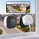 2K SafeView Window Camera Dual Band WiFi Indoor Winodow Secu...