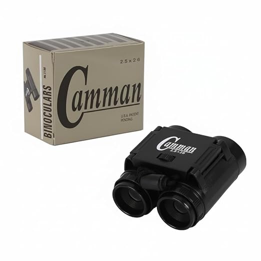 Compact Folding Binoculars for Kids & Adults | Day & Night Use Polarized Telescope with High-Performance Optics | Lightweight Outdoor Binoculars for Bird Watching, Travel, Camping & Stargazing