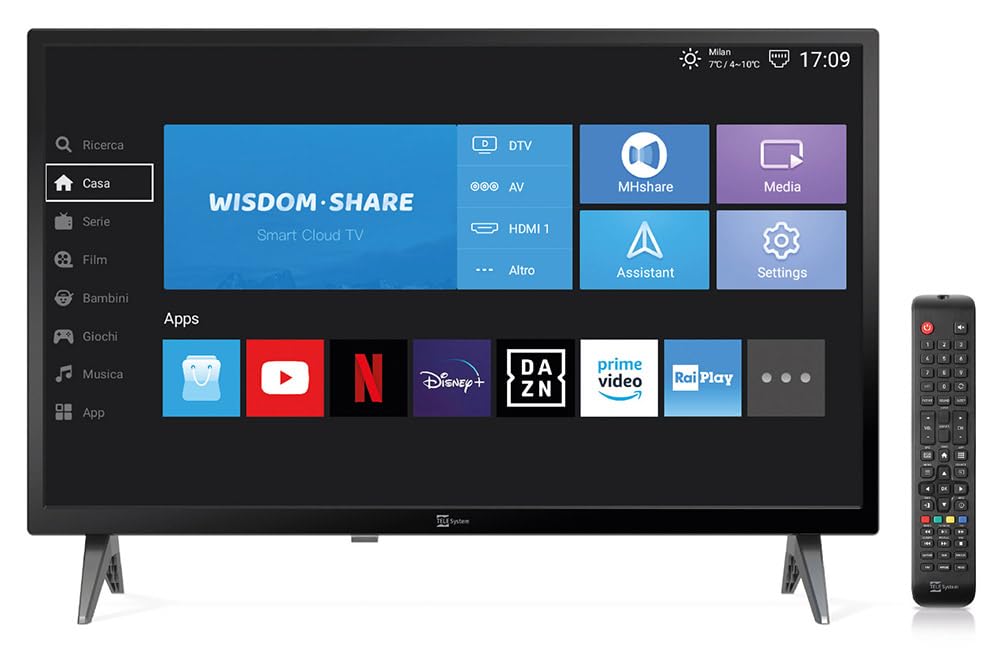 TELE System SMART24 LS2 A11 Smart TV Terrestri e Satellite - Dettaglio