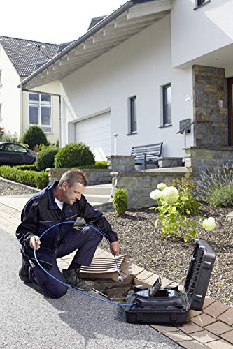 Wohler 8931 Vis350 Plus Visual Inspection Camera System With 180° Pan/360° Tilt ,1 1/2" Detachable Camera Head With Transmitter, 1" Camera Head With Transmitter, Sd Card And Mini Usb Cable, And L200 Locator #TOP2