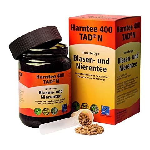 Harntee 400 TAD N Blasen- und Nierentee zur Durchspülung bei Blasenentzündung, Harnwegsinfekt und Nierengrieß, 300 ml Cover
