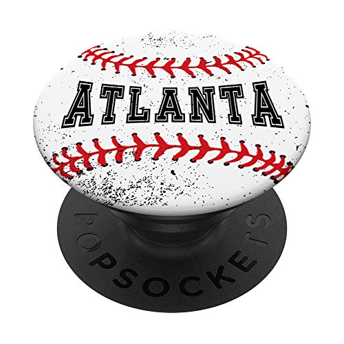 Baseball Ball Graphics Sports - Atlanta PopSockets PopGrip: Swappable Grip for Phones & Tablets Baseball Ball Graphics Sports - Atlanta PopSockets PopGrip: Swappable Grip for Phones & Tablets