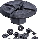 Rexka 10pcs Front Fender Liner Wheel Arch Splash Shield Nut for Mercedes Benz 2019900050 Mercedes-Benz Plastic Nut - Self-Threading (4.2 mm)