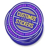 Hot4TShirts Personalized Stickers — Custom Vinyl Stickers Labels for Business — Logo Stickers for Bu