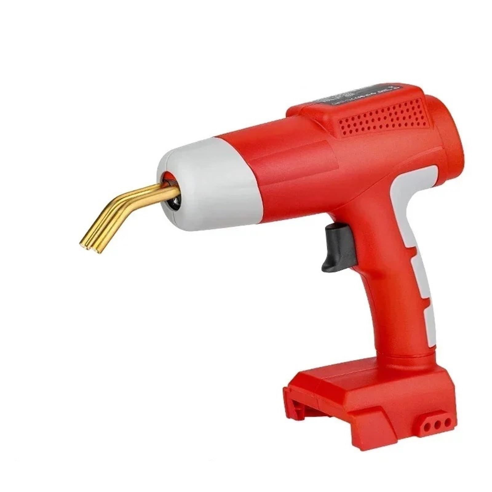 Bezprzewodowy pistolet spawalniczy do plastiku pasujący do Milwaukee 18 V do naprawy pęknięć zderzaka samochodowego DIY