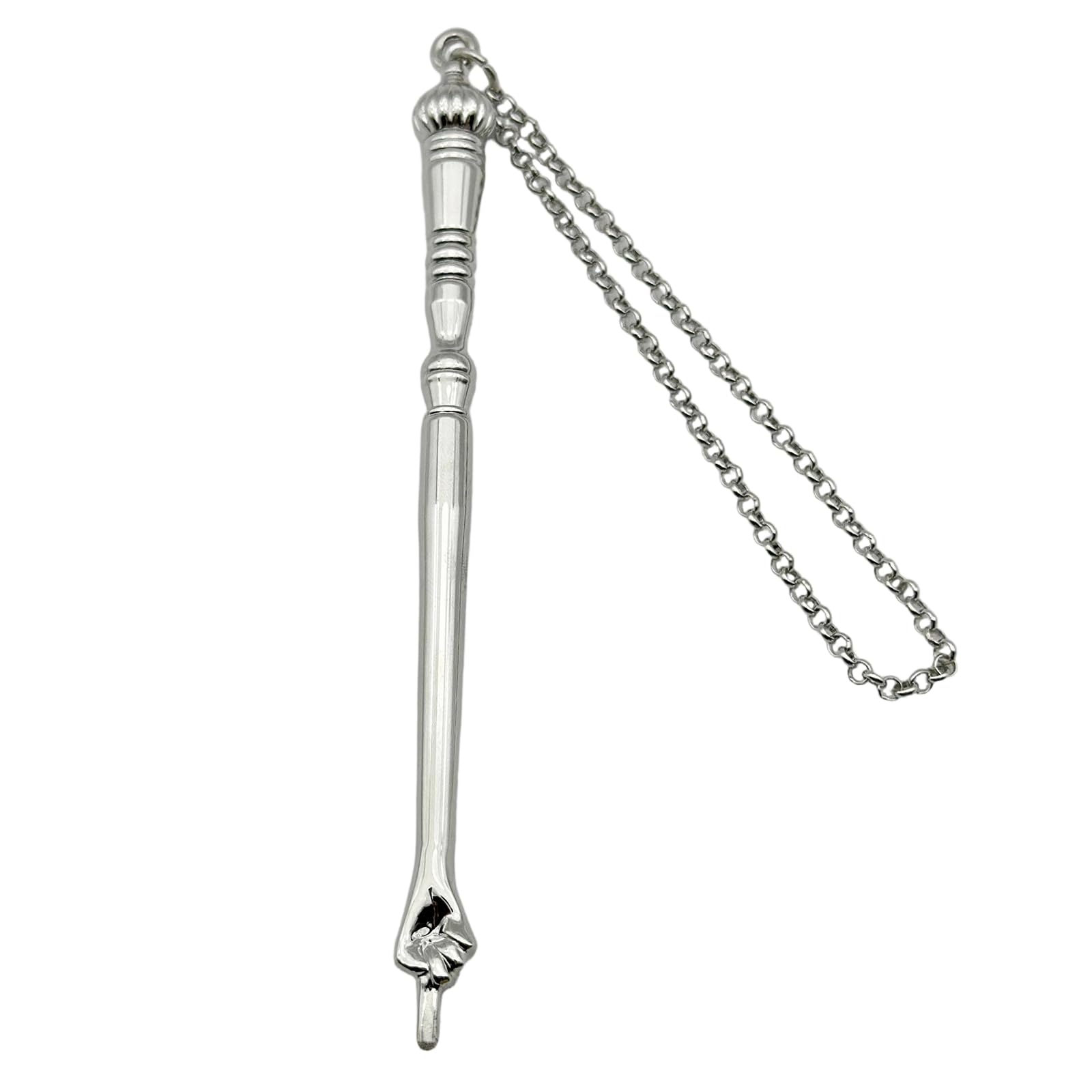 HDOYTXXM Handcrafted Torah Scroll Yad, Connection Chain Included, Great Mitzvah Present Bible Pointers for Reading
