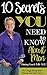 10 Secrets You Need To Know About Men: Dating Coach Tells All! (Relationship and Dating Advice for Women Book 16)
