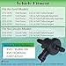 Yukrotor Vapor Canister Purge Valve BV619G866AA Compatible with 2013-2018 Ford Escape, 2014-2019 Fiesta, 2013-2018 Focus, 2015-2018 Lincoln MKC Replaces OE# 0280142500