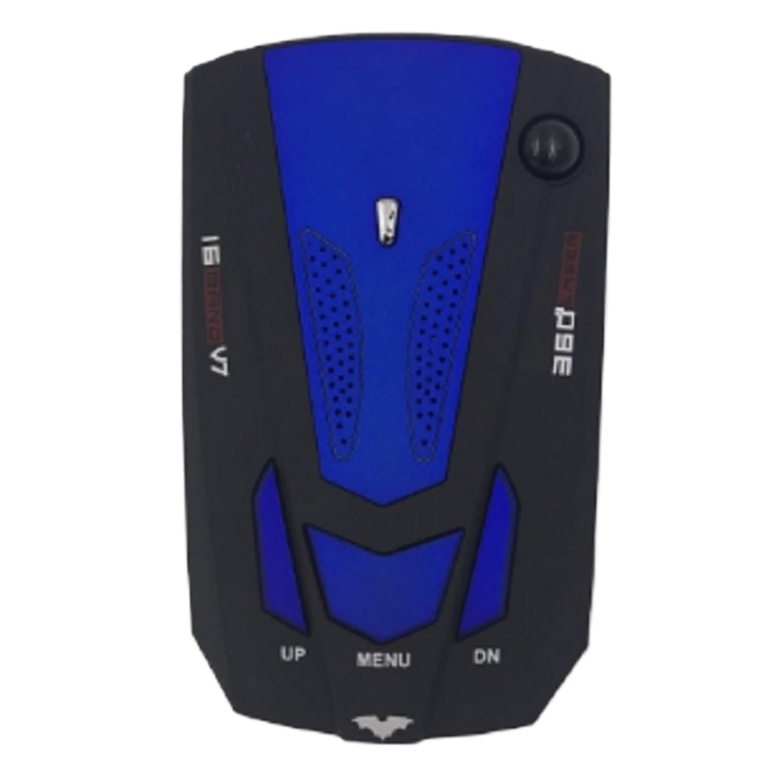 Détecteur De Radar De Voiture 16 Bandes 360, Système D'alarme De Vitesse Automatique, Caméra Anti GPS, Détecteur Laser avec Alerte Vocale(Blue)