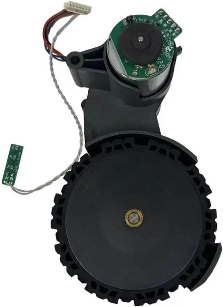 KAFTKO Vacuum Cleaner Drive Wheel Replacement Accessories (Left and Right Wheel Optional). Compatible with Roborock Q5 Pro / Q5 Pro / Q8 Max / Q8 Max / Q5 Max / Q8 Max Ultra(Black- L+R)