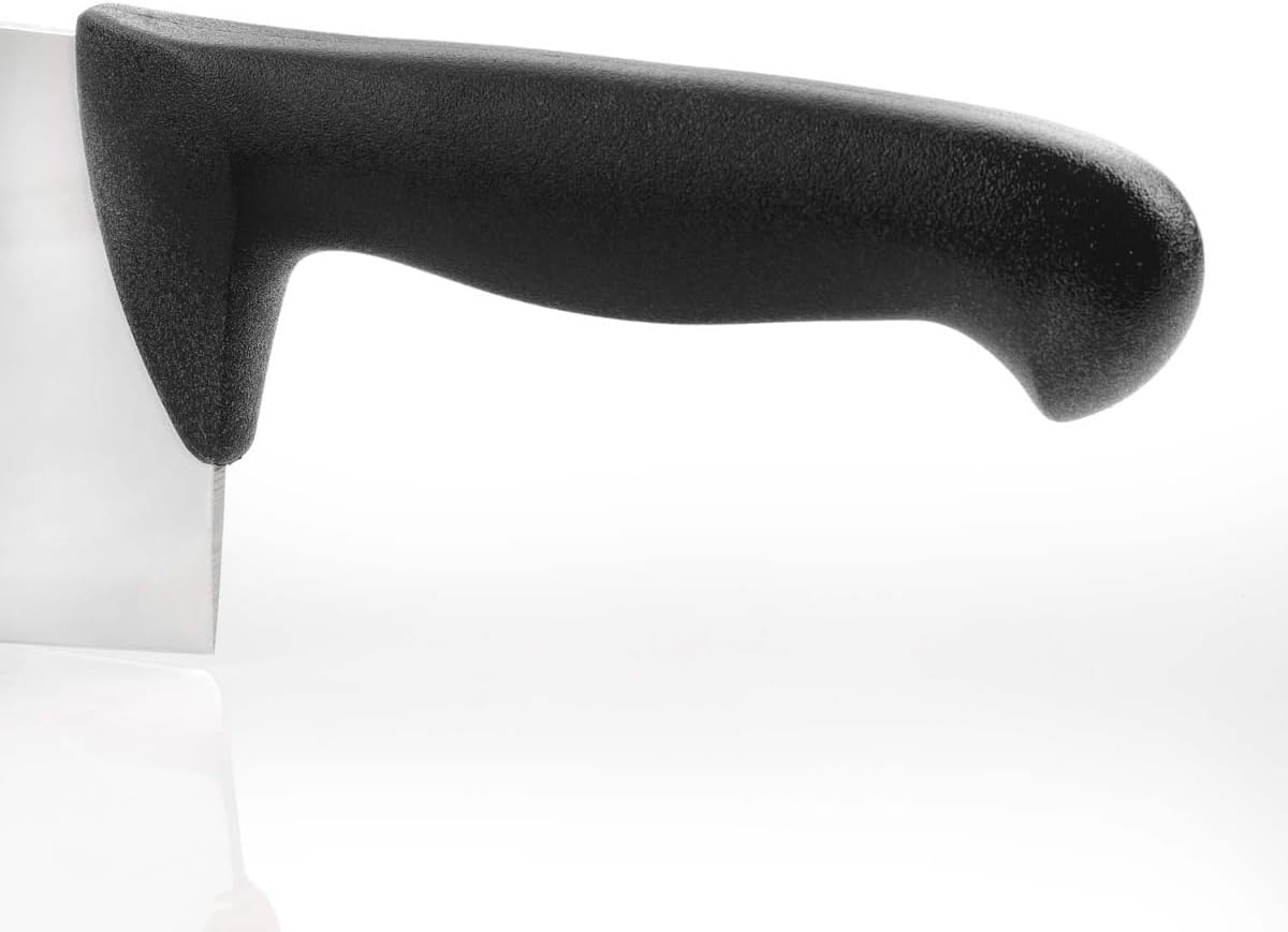 Arcos Cleaver Knife 9 Inch Nitrum Stainless Steel and 240 mm blade. Professional Butcher knife. Ergonomic Polypropylene Handle. Series 2900. Color Black