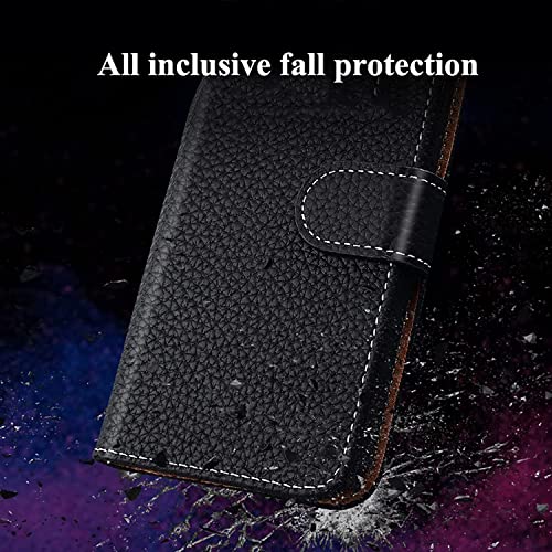 Étui iPhone 13 Pro portefeuille cuir marron avec support clapet aimanté - 2