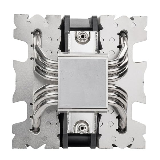 SilverStone Technology XED120S - 4U wysokowydajny wentylator CPU o mocy 240 W TDP do popularnych gniazd procesorów AMD i Intel, SST-XED120S
