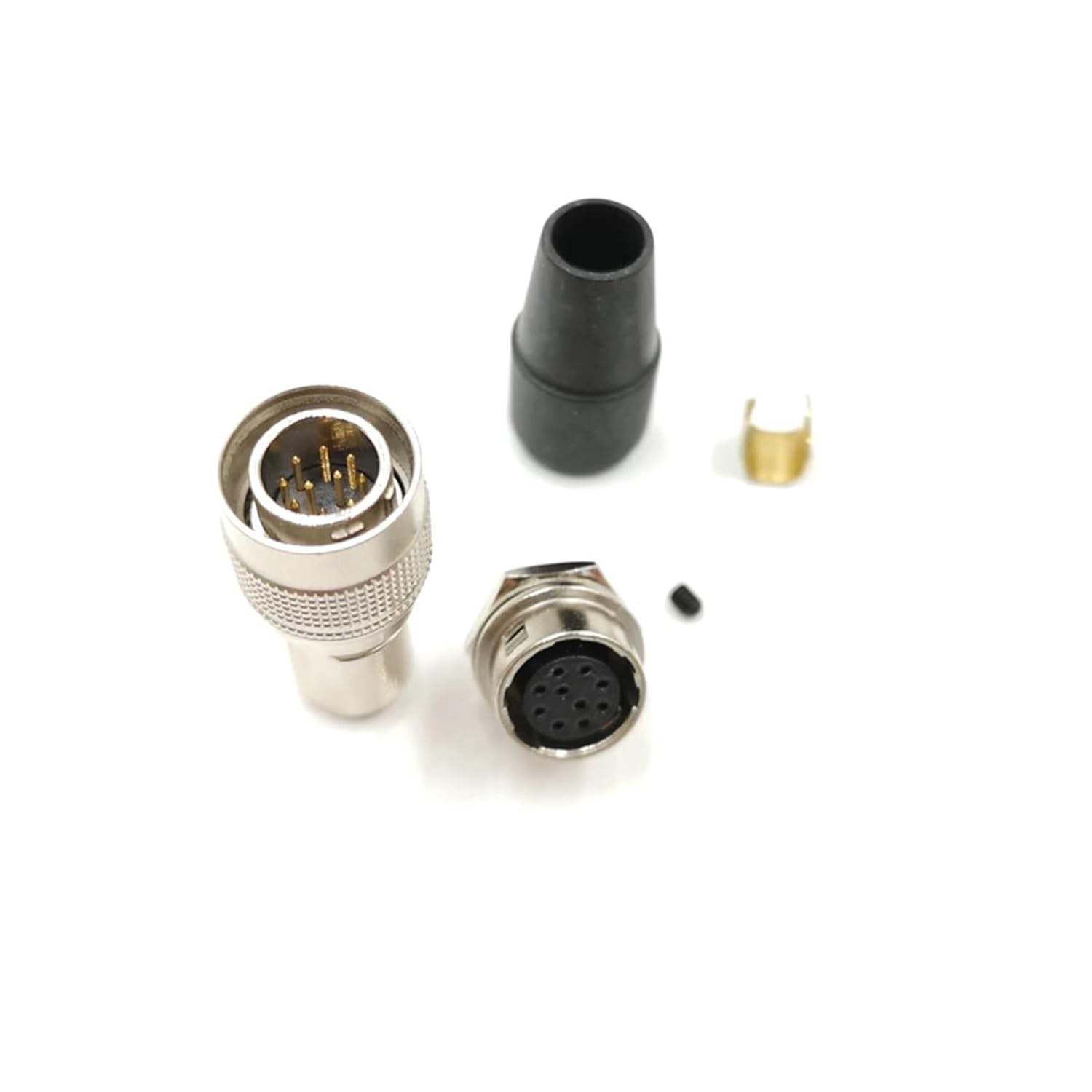 Hir-se Connector HR 10A 4 6 10 12 Pin Male Pl-UG Female Soc-ket HR10A Electrical Plug ZO-M C-D Bas-er G-GE Camera Connector(12 Pin)