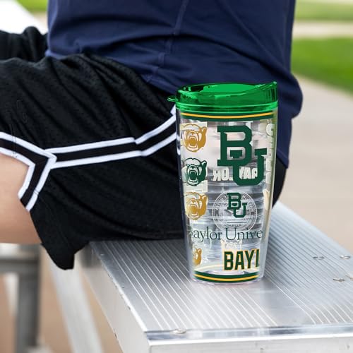 Image of Rico Industries NCAA College Double Wall Mayhem 16oz Or 20oz Tritan Tumbler W Lid