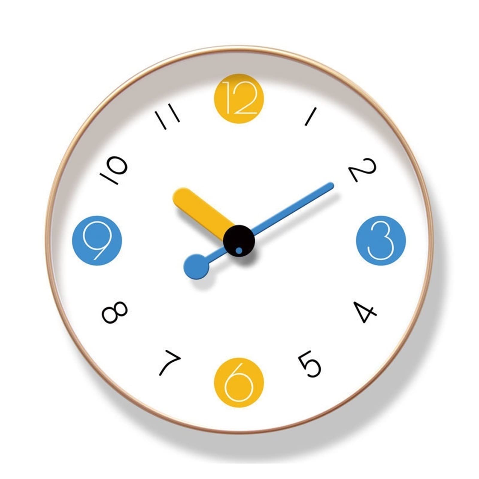 Horloge murale décoration maison salon moderne et simple 25cm créative