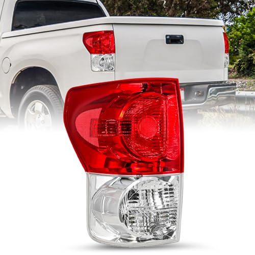 JSBOYAT Tail Light Assembly Replacement Fit for 2007-2009 Toyota Tundra Rear Brake Taillight Taillamp Left Driver Side