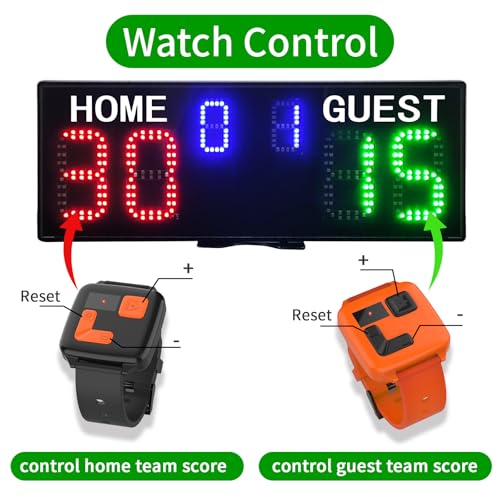 Tableau de score électronique portable pour arbitrer facilement vos matchs