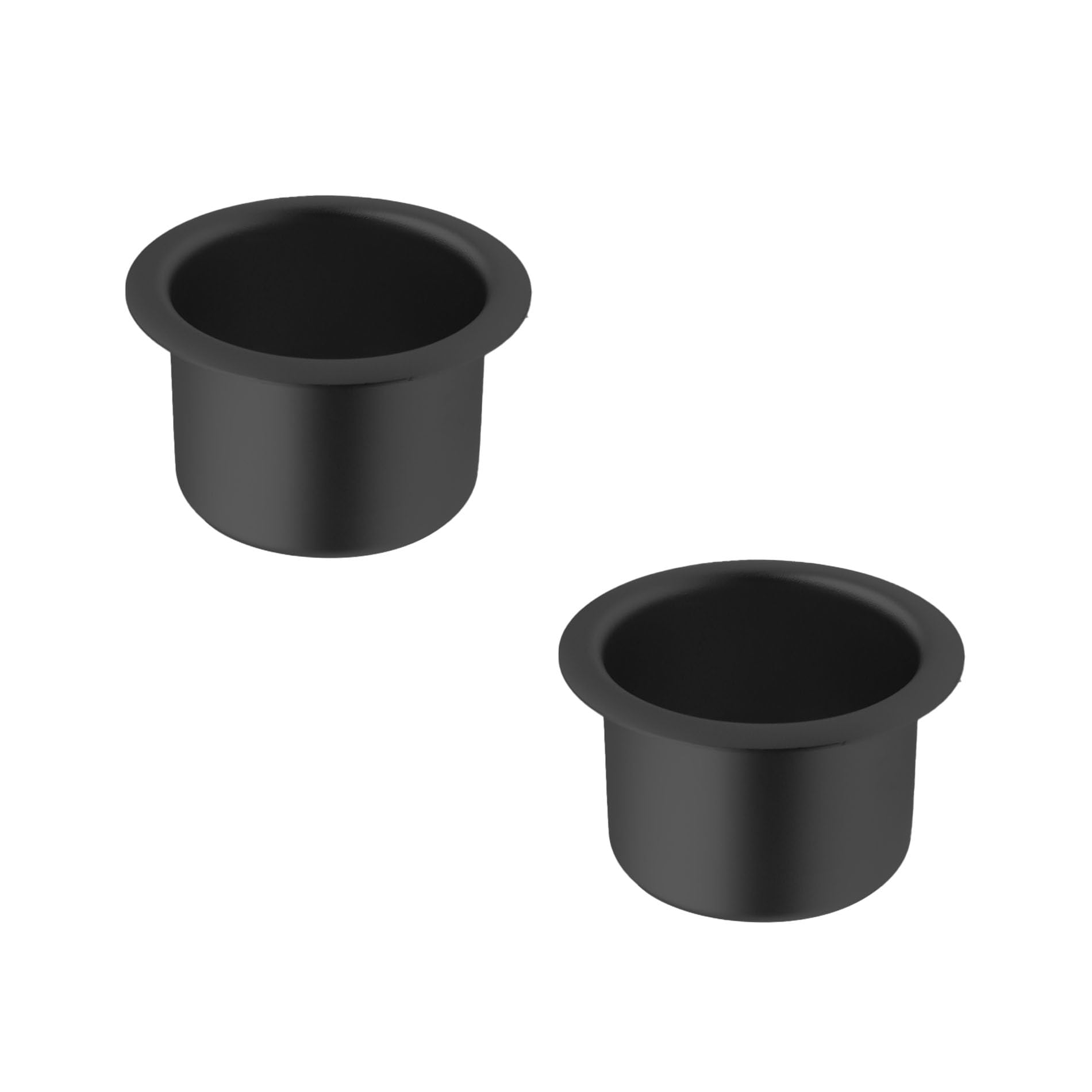 Table Cup Holder Insert,Sofa Couch Cup Holder,TTZEZE 2PCS Aluminium Alloy Universal Cup Holder, Drop in Cup Holder for Pontoon Table,Poker Tables,Desk,Boats,Golf Cart,RV Cars & Trucks