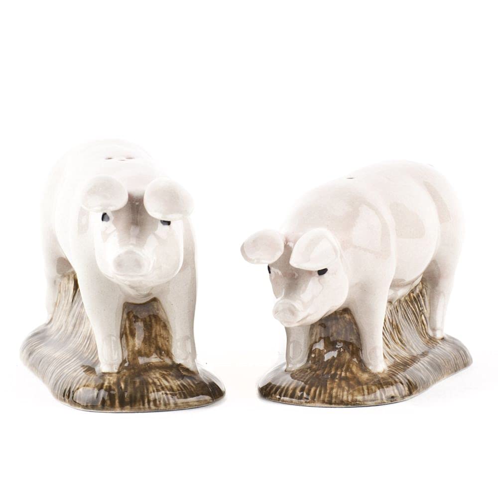 Quail Ceramics - British Lop Pig Salt And Pepper