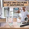 BAYTIZ ® Filtre à Eau Végétal au Charbon Actif - Baton de Binchotan Bio x5 - Purifier l' Eau du Robinet - en Bois Naturel - Carafe Bouteille - Vrai Purificateur Verre Filtrante Écologique Filtres