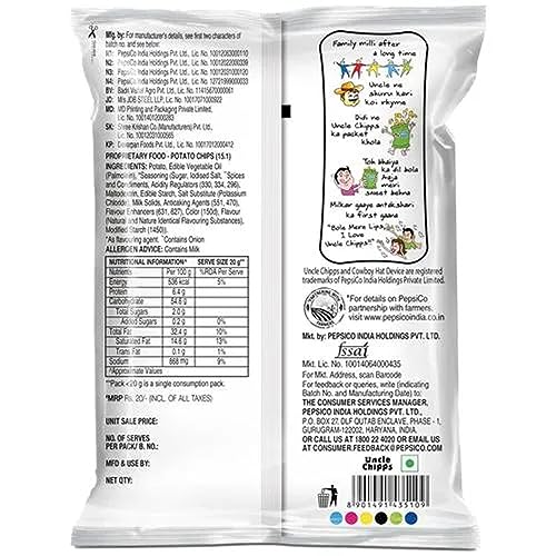 Image of Uncle Chips Kaxilu Uncle Spicy Treat Potato Chips,50 Gram