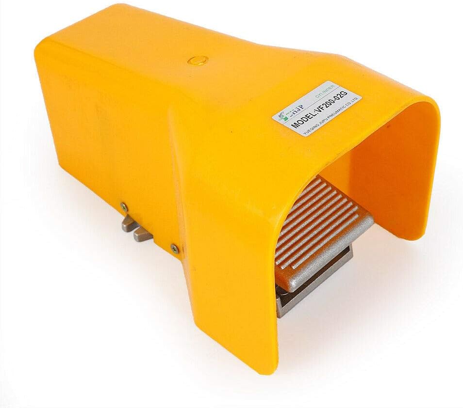 Aluminium Alloy Foot Pedal Valve 1/4" NPT Latching