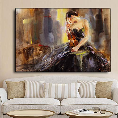 Impression mur art photo salon décoration affiche toile abstraite KEBIA
