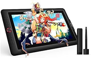 XP-Pen Artist15.6 Pro 15.6 Inch Graphics Drawing Tablet Pen Display 1920 x 1080 FHD IPS Monitor 88% NTSC Gamut Coverage Support Tilt Function 8192 Pen Pressure With Drawing Stand