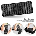 Adjustable Workout Aerobic Stepper, Aerobic Exercise Step Platform with 2 Risers, Exercise Step Deck for Fitness, 26.5" Trainer Stepper with Non-Slip Surface Home Gym & Extra Risers Options - Image 3