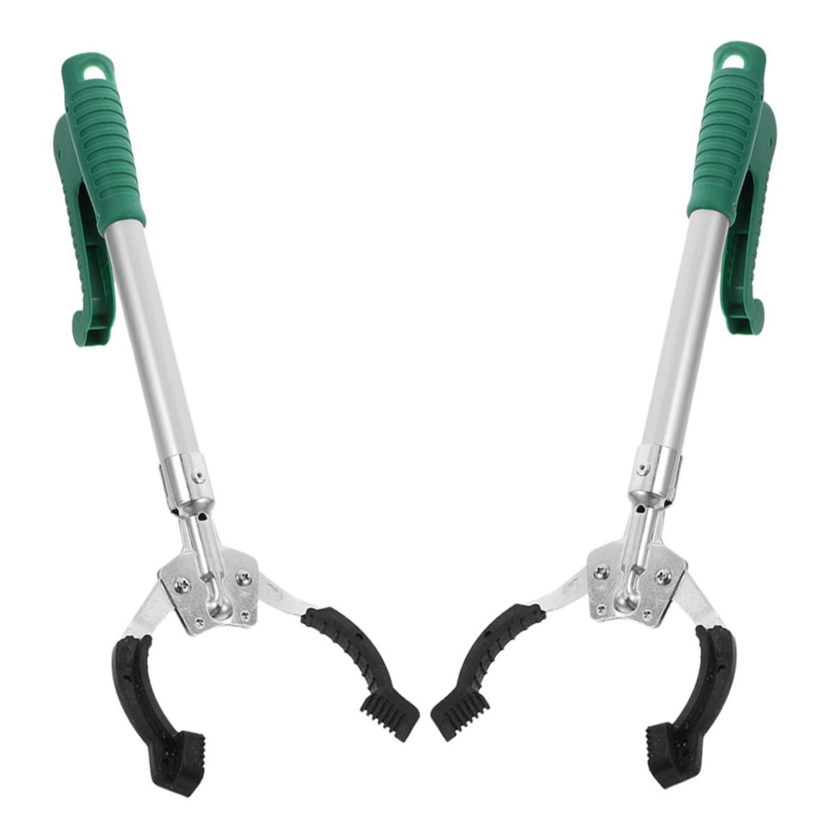 2 Stück-pack Müllgreifer Greifzange 40cm Kunststoff Ergonomisch Müllclip Greifhilfe Für Senioren Haushalt Reinigung