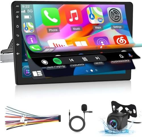 Nhopeew Autoradio Android Da 10 Pollici A 1 Din Con Wireless Carplay E 