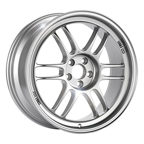 Enkei 379-895-6515SP RPF1 Racing Wheel 18x9.5 +15 5x114.3 Silver Paint
